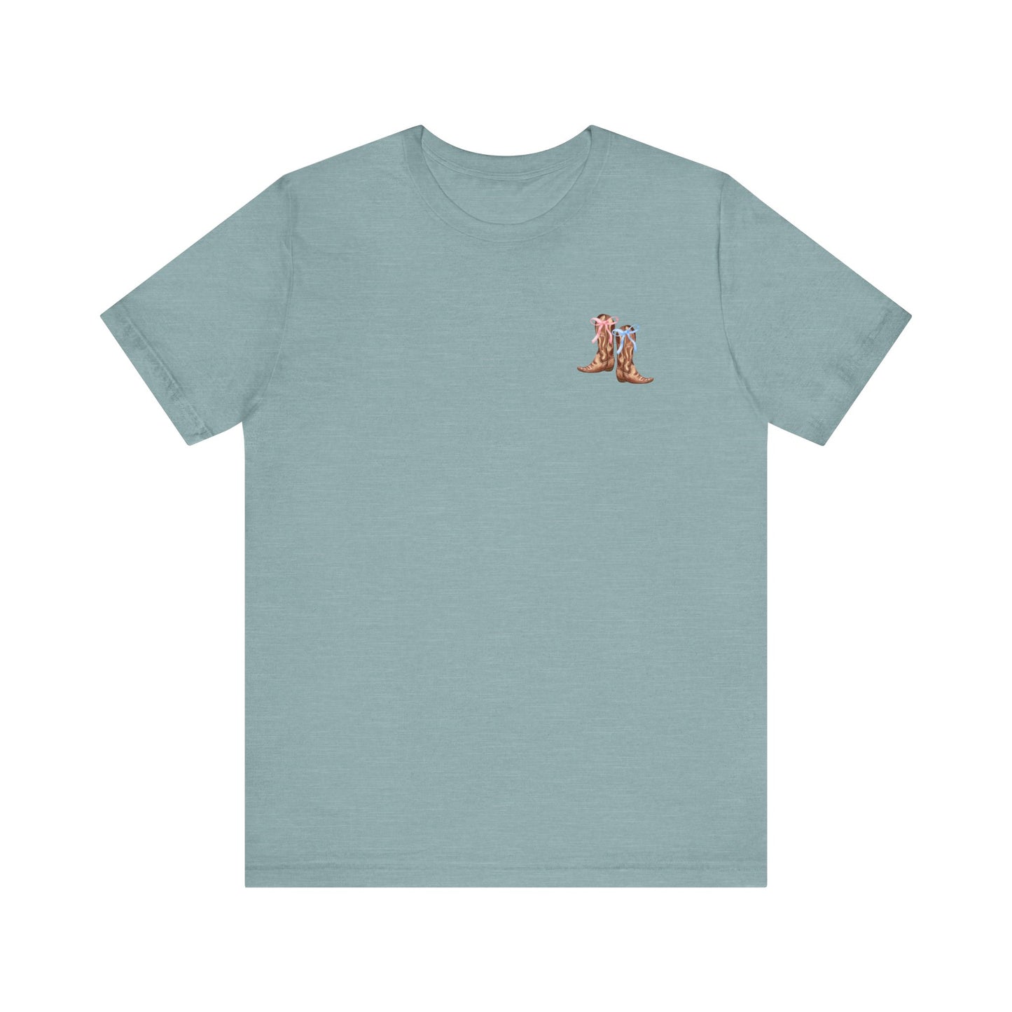 Let's Get Western Women's Tshirt, Bella Canvas, Cowgirl Shirt, Boot Shirt, Bow Shirt, Trendy, Gifts For Her