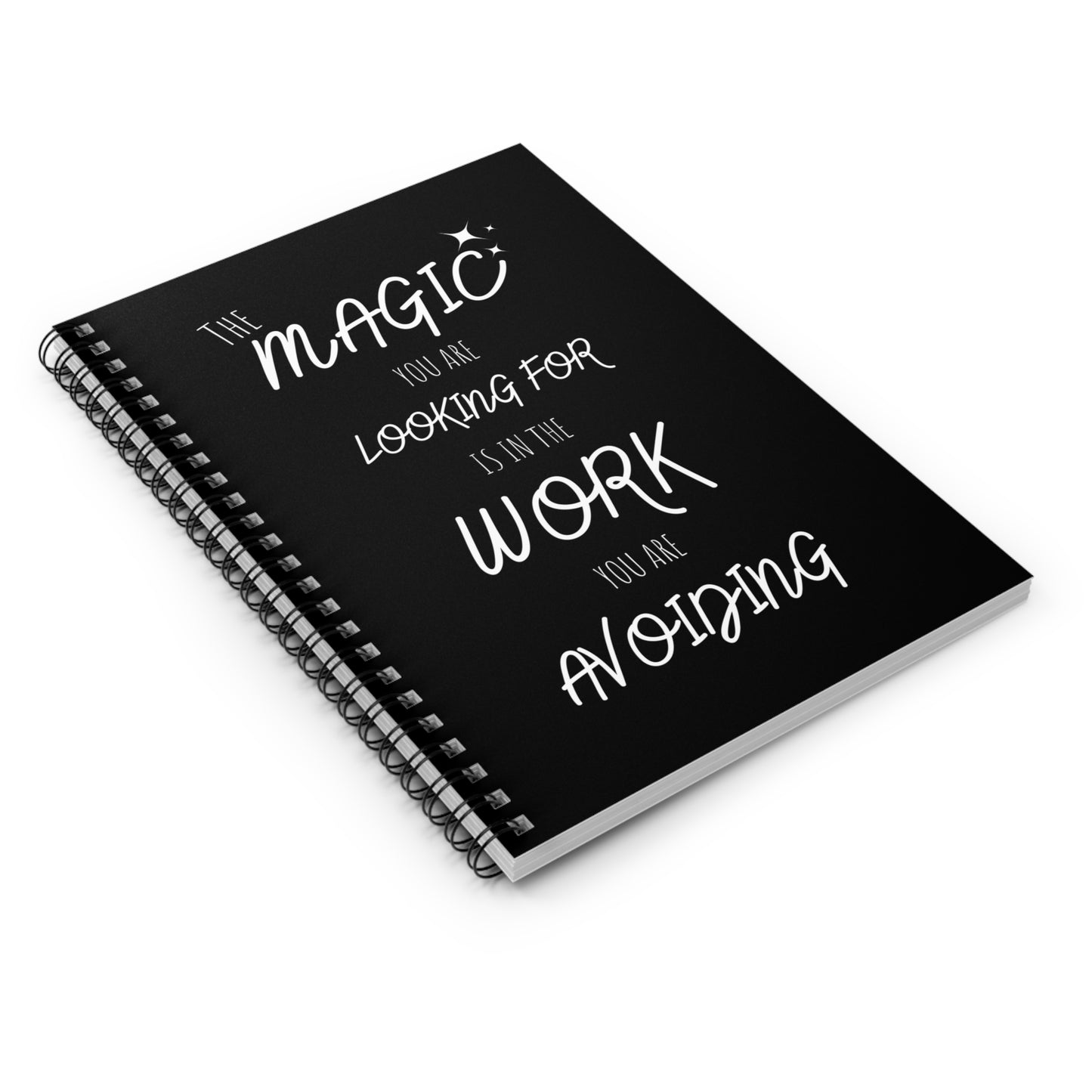 Spiral Notebook, Motivational Notebook, Journal, Gifts for Her, Gifts for Coworkers, Inspiration