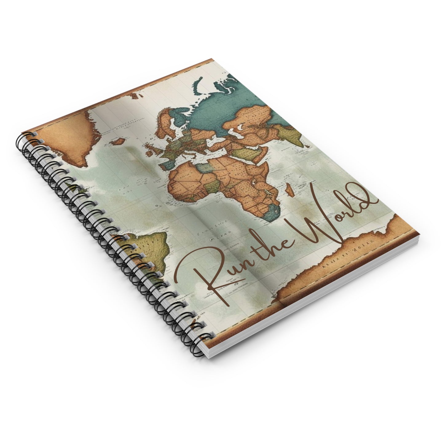Spiral Notebook, Journal, Gifts for Her, Notebooks for Travelers, Notebooks for Leaders, Gifts for Coworkers