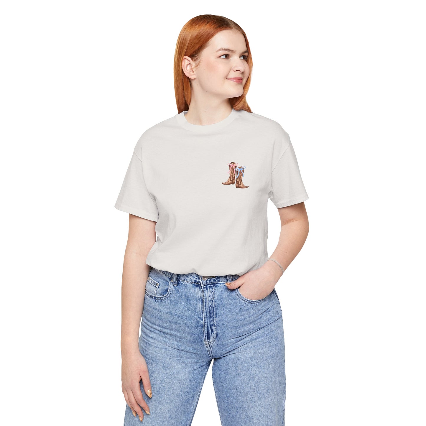 Let's Get Western Women's Tshirt, Bella Canvas, Cowgirl Shirt, Boot Shirt, Bow Shirt, Trendy, Gifts For Her