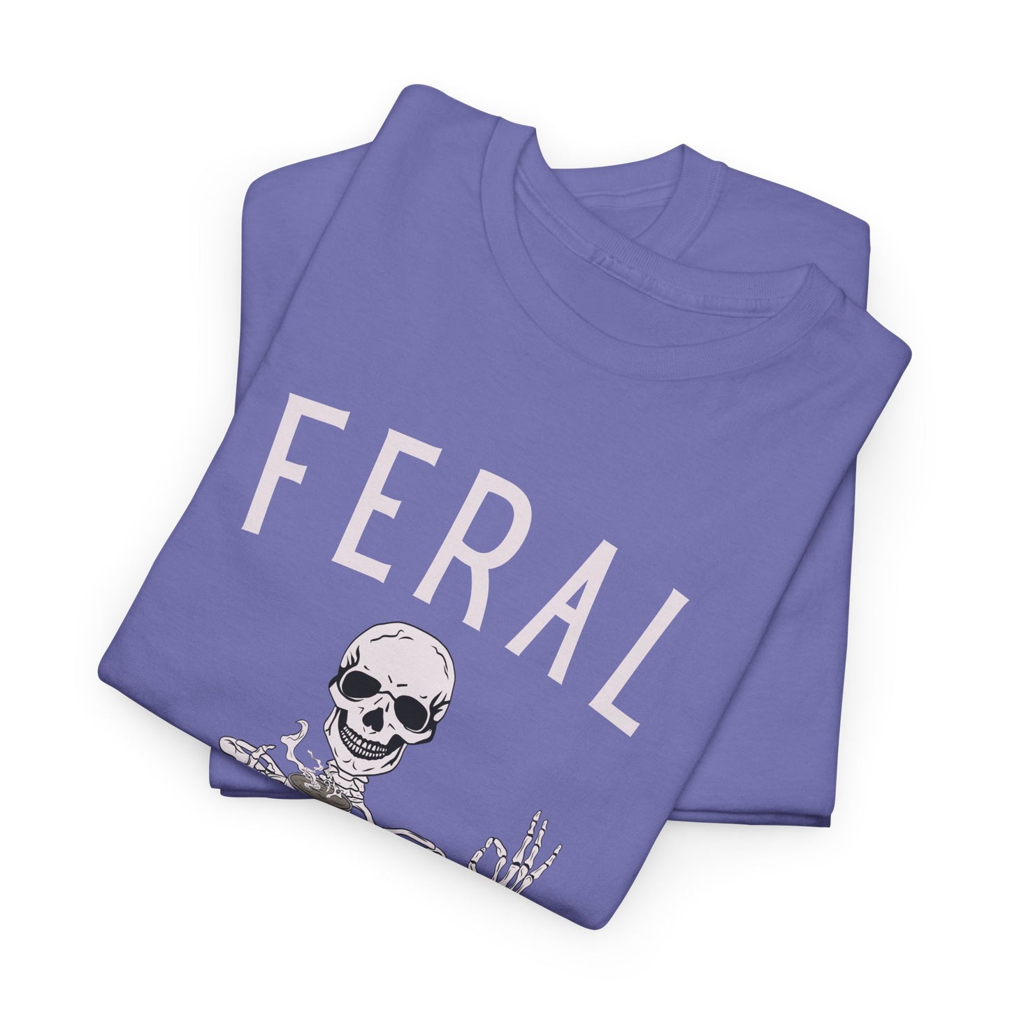 FERAL MOMS CLUB, Feral Tshirt, Moms Tshirt, Skeleton Tshirt, Women's Tshirt, Gifts For Her