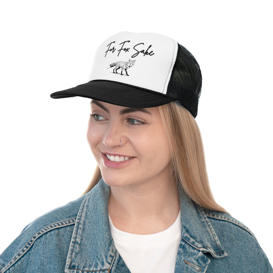 🔥 For Fox Sake Trucker Hat – Bold, Fun, & Stylish! 🦊