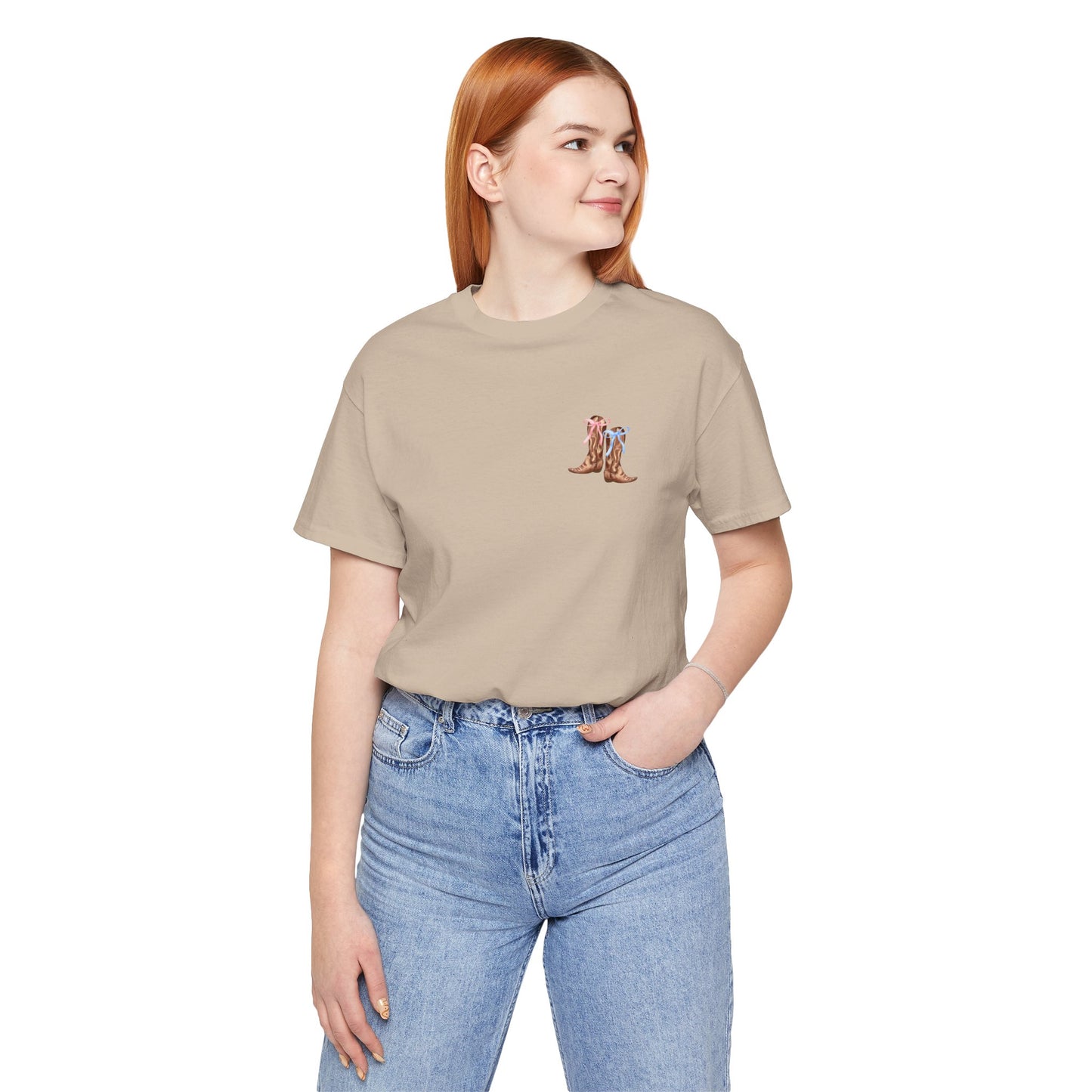 Let's Get Western Women's Tshirt, Bella Canvas, Cowgirl Shirt, Boot Shirt, Bow Shirt, Trendy, Gifts For Her