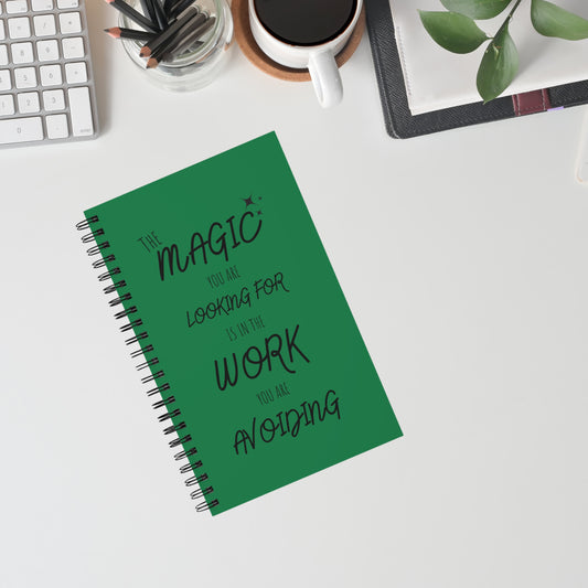 Notebooks, Spiral Notebook, Motivational Notebook, Gift Idea for Coworker, Gift Idea for Women